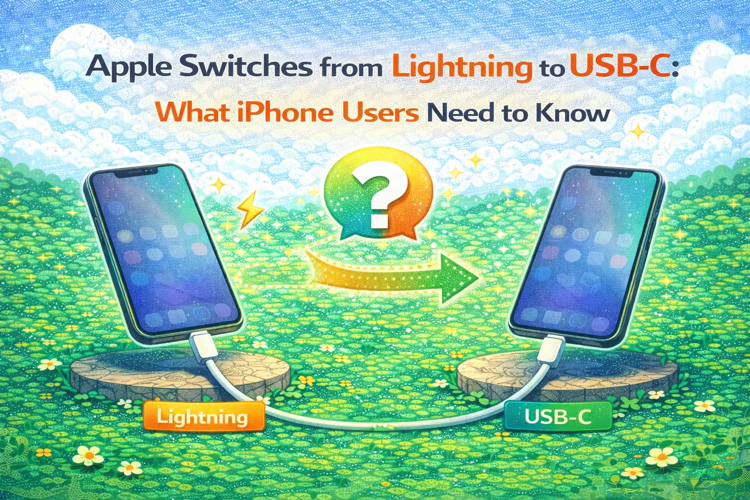 Apple Switches from Lightning to USB-C: What iPhone Users Need to Know