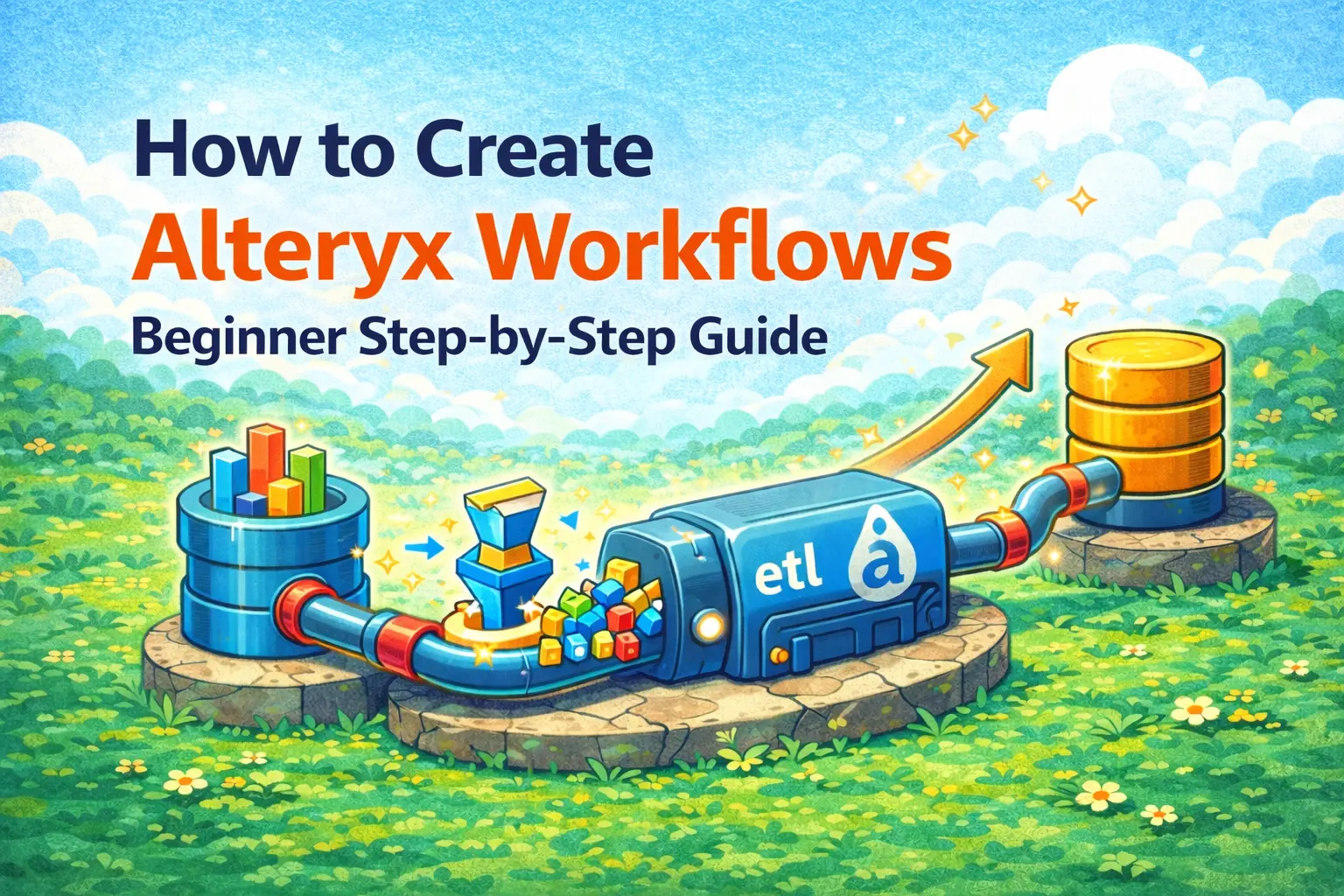 How to Create Alteryx Workflows: Beginner Step-by-Step Guide