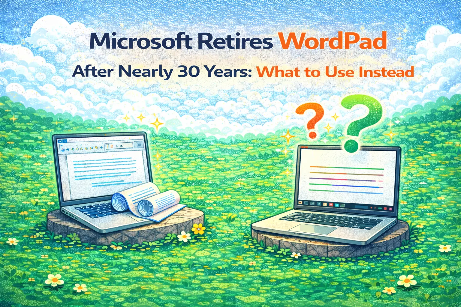 Microsoft Retires WordPad After Nearly 30 Years: What to Use Instead