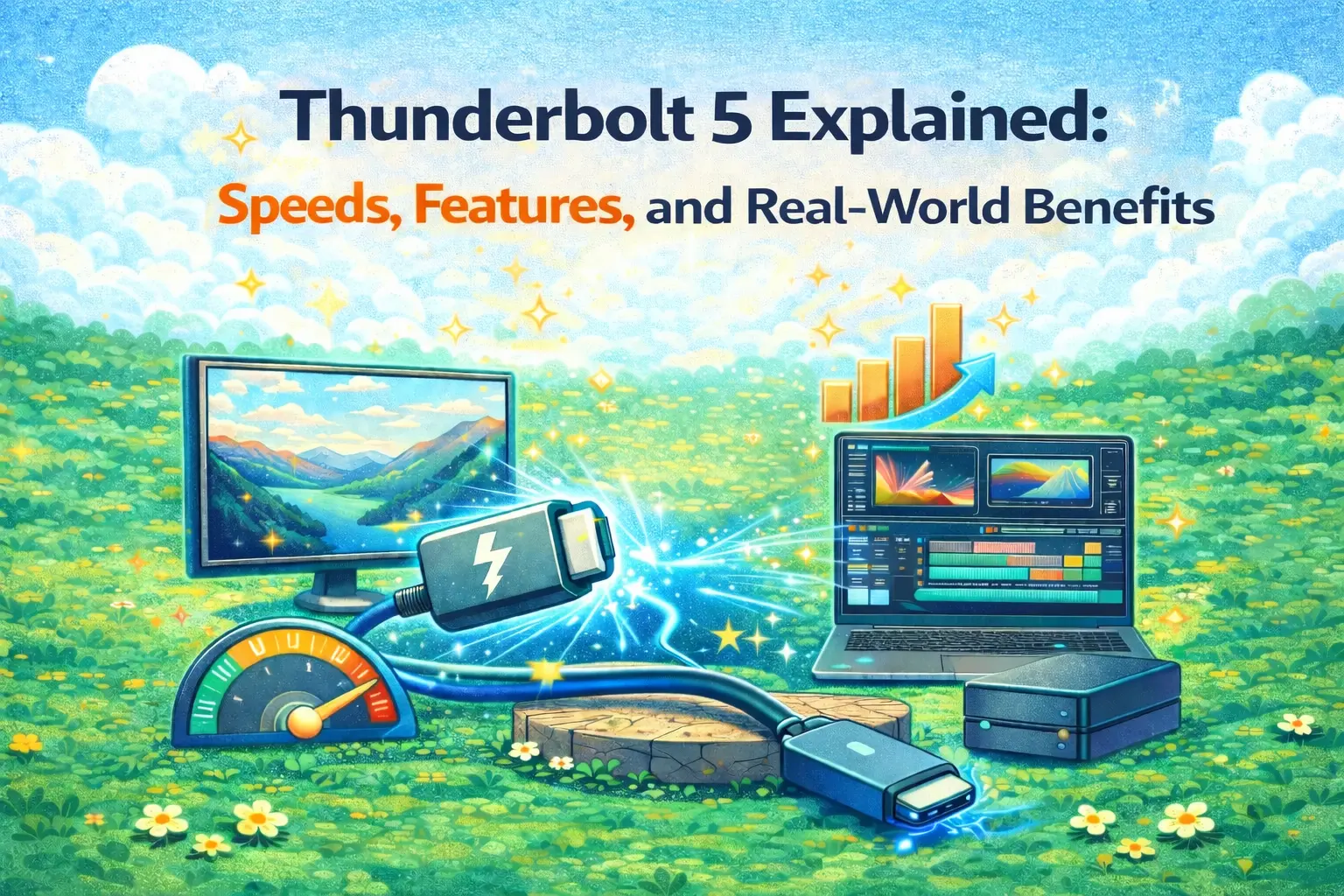 Thunderbolt 5 Explained: Speeds, Features, and Real-World Benefits