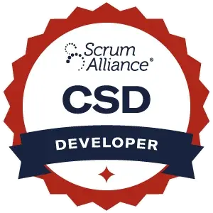 Certified Scrum Developer Badge